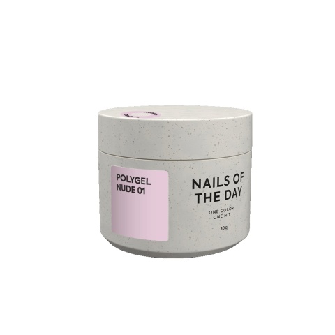 NAILSOFTHEDAY Polygel nude 01
